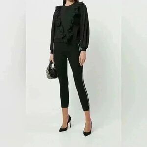 SPANX The Perfect Pant, Ankle Piped Skinny In Black